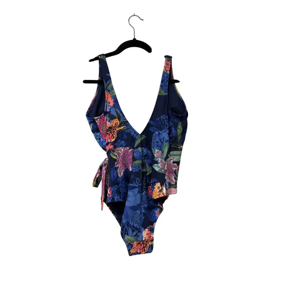 Johnny Was NEON JUNGLE WRAP ONE PIECE